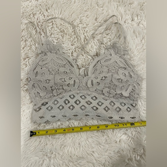 Anemone Other - Anemone grey Lace Bralette Intimates